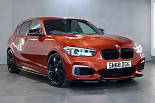 Used 2018 BMW 1 Series Shadow Edition Orange - Interior and Exterior details 2