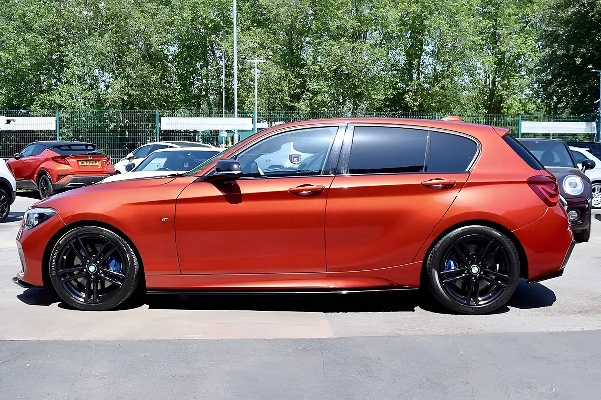 Used 2018 BMW 1 Series Shadow Edition Orange - Interior and Exterior details 20