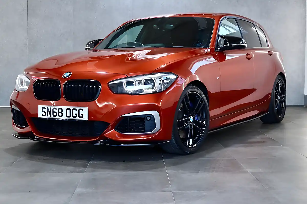 Used 2018 BMW 1 Series Shadow Edition Orange - Interior and Exterior details 6