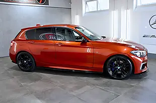 Used 2018 BMW 1 Series Shadow Edition Orange - Interior and Exterior details 9