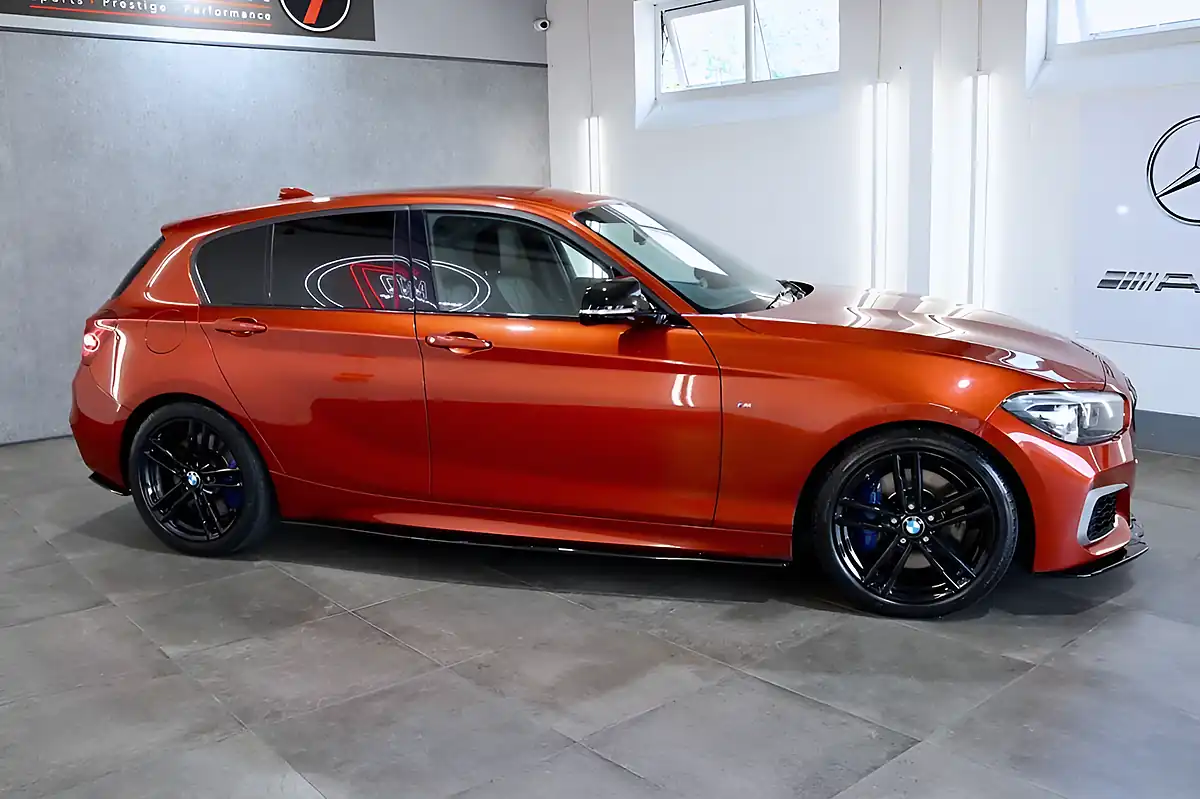 Used 2018 BMW 1 Series Shadow Edition Orange - Interior and Exterior details 9