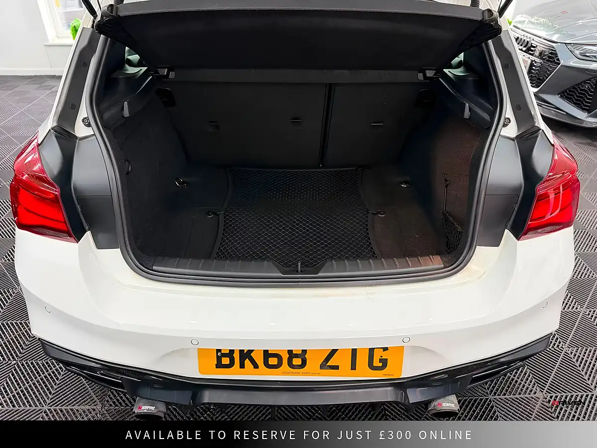 Used 2018 BMW 1 Series Shadow Edition White - Interior and Exterior details 14
