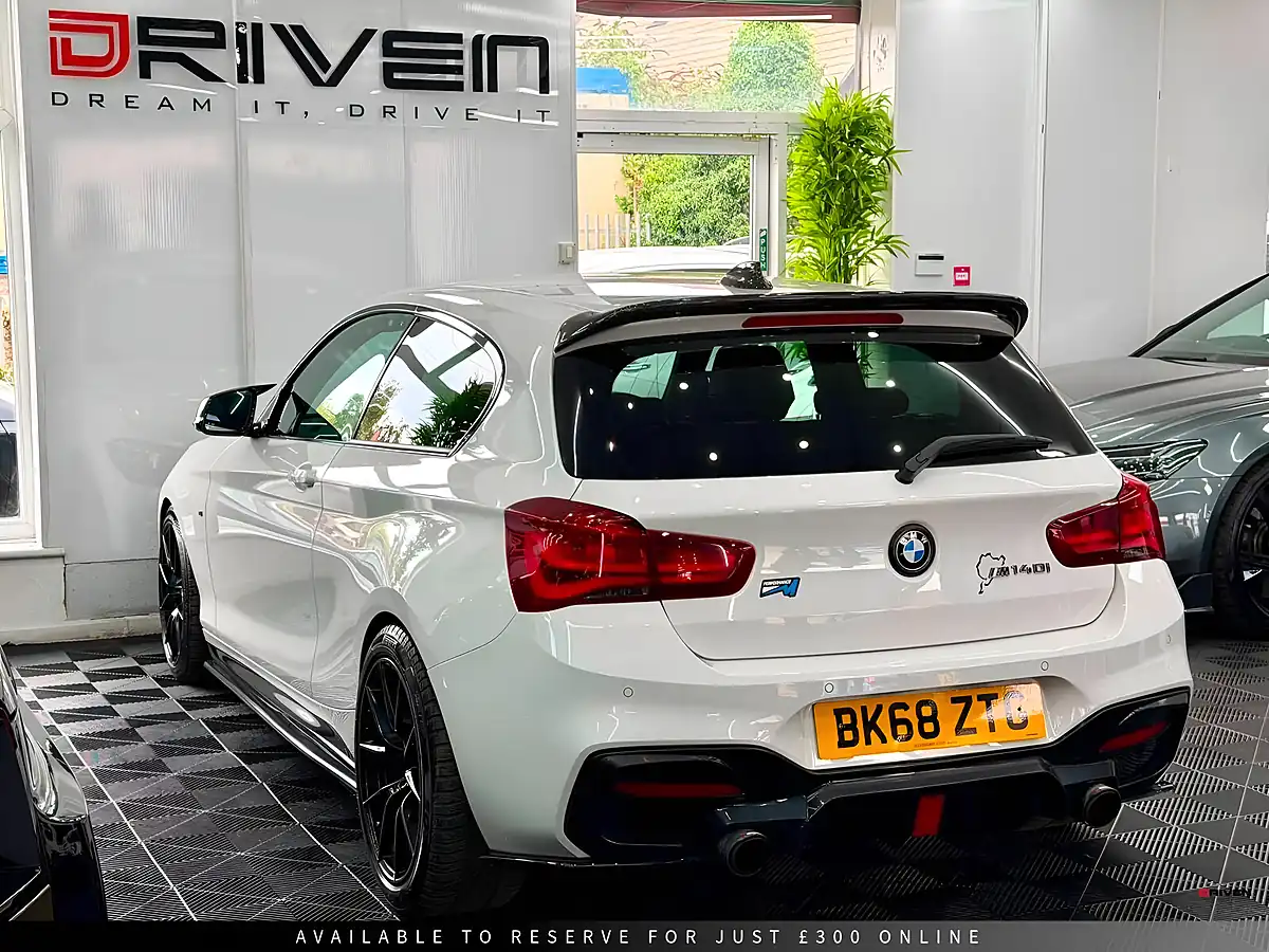 Used 2018 BMW 1 Series Shadow Edition White - Interior and Exterior details 2
