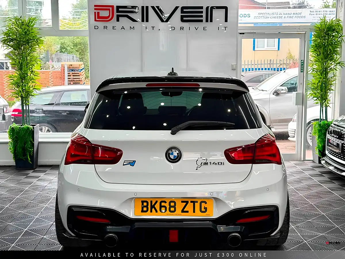 Used 2018 BMW 1 Series Shadow Edition White - Interior and Exterior details 9