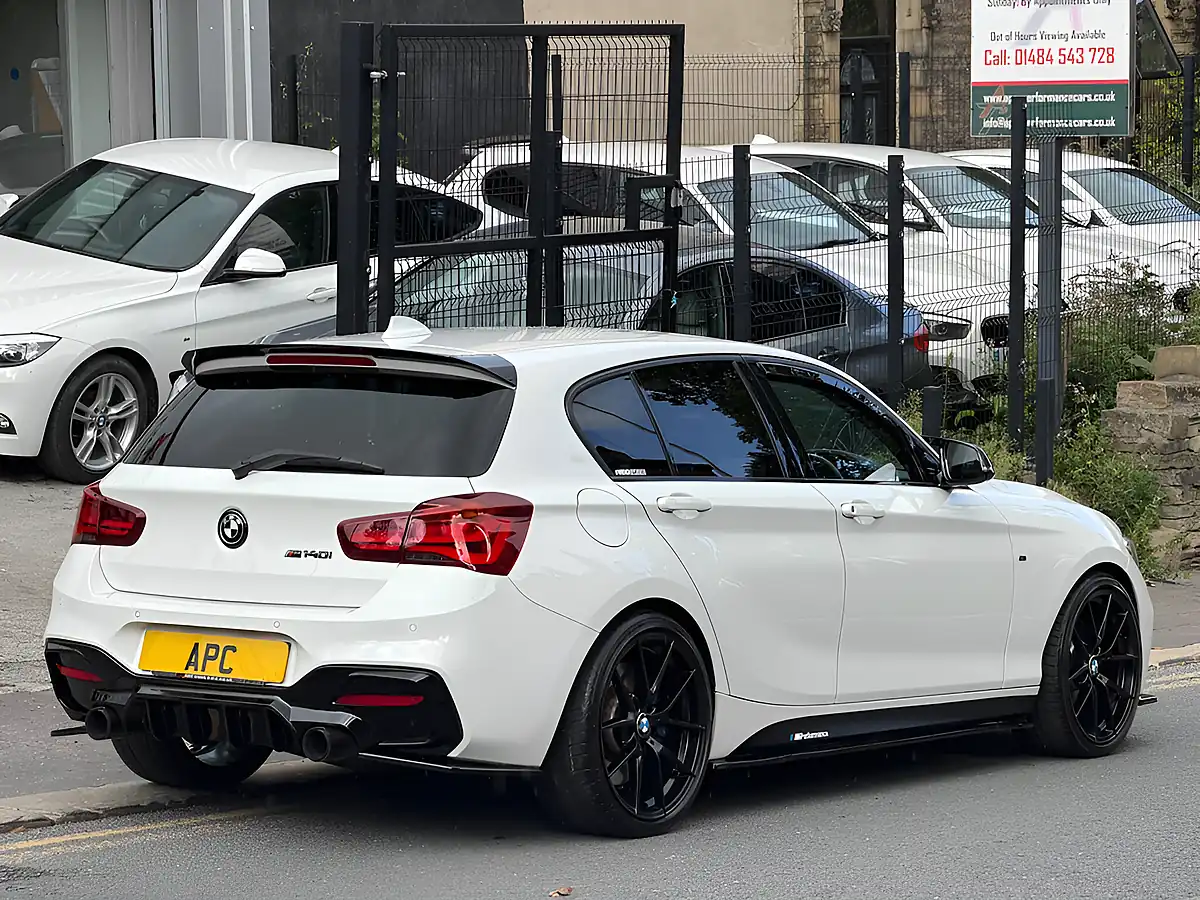 Used 2018 BMW 1 Series Shadow Edition White - Interior and Exterior details 6