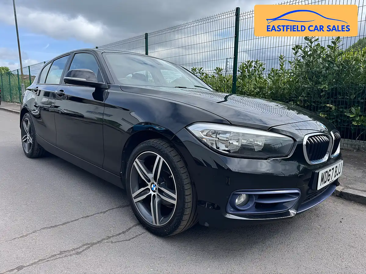 Used 2018 BMW 1 Series Sport Black - Front View