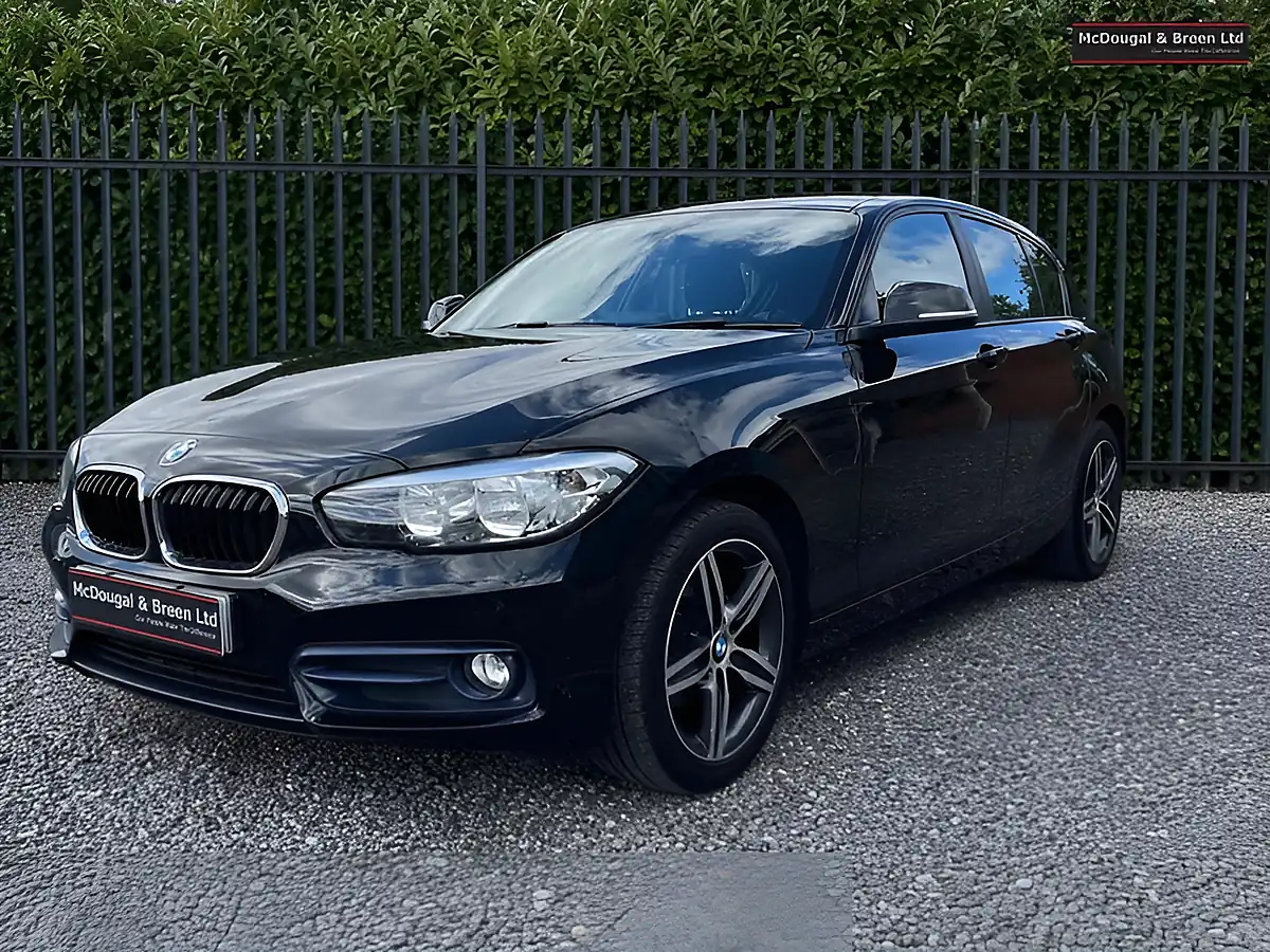Used 2018 BMW 1 Series Sport Black - Front View