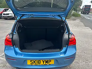 Used 2018 BMW 1 Series Sport Blue - Interior and Exterior details 14