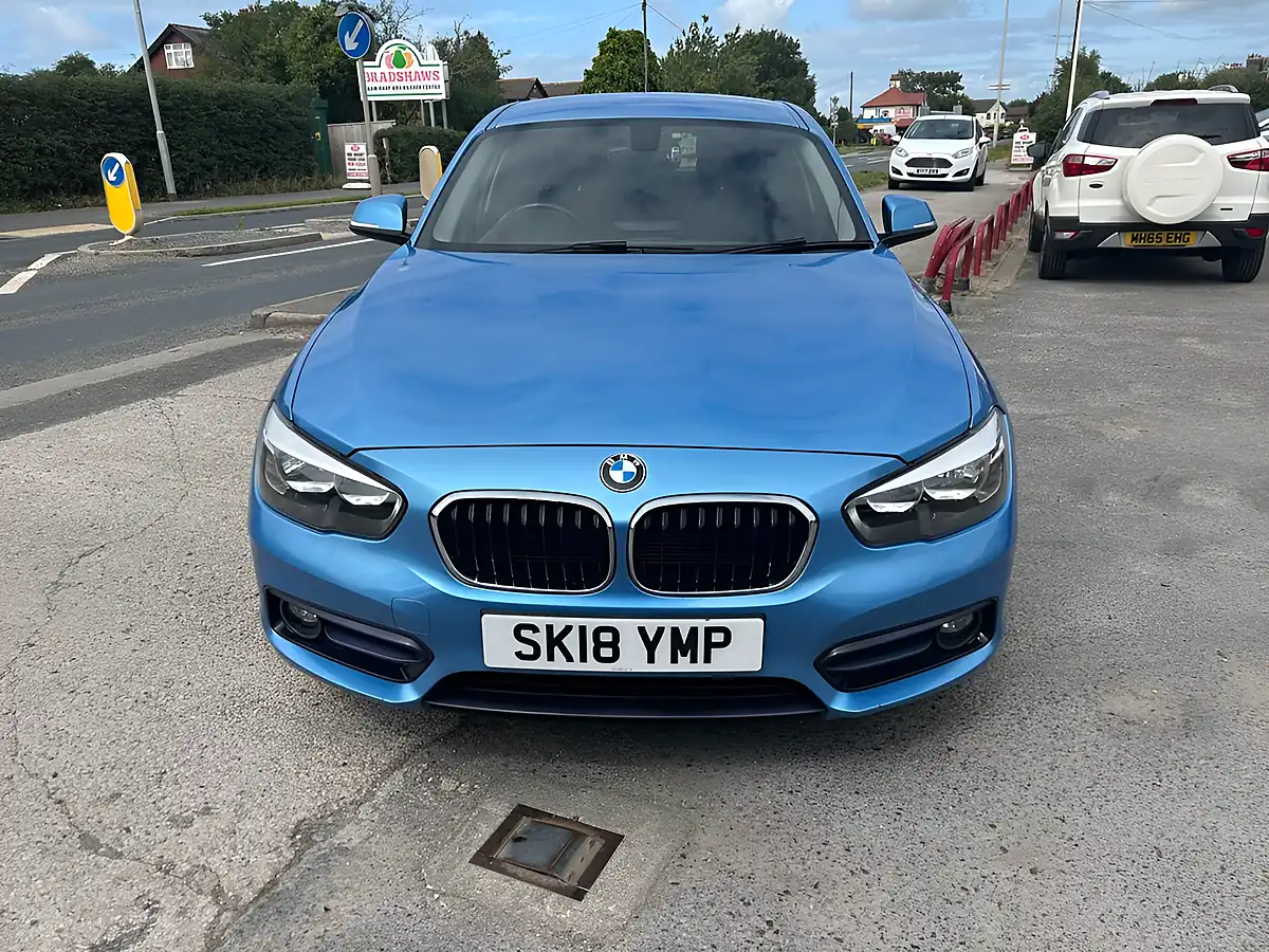 Used 2018 BMW 1 Series Sport Blue - Interior and Exterior details 17
