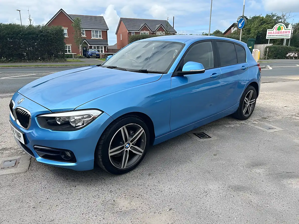 Used 2018 BMW 1 Series Sport Blue - Interior and Exterior details 18