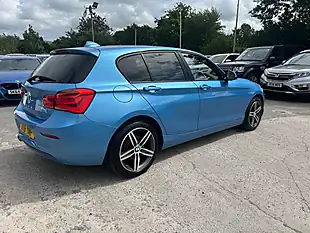 Used 2018 BMW 1 Series Sport Blue - Interior and Exterior details 3