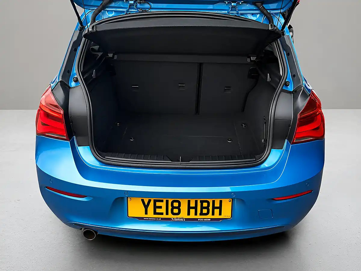 Used 2018 BMW 1 Series Sport Edition Blue - Interior and Exterior details 5