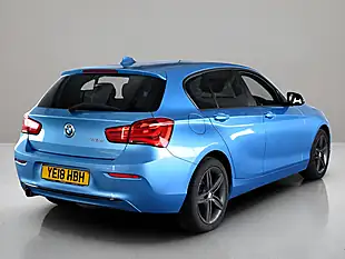 Used 2018 BMW 1 Series Sport Edition Blue - Interior and Exterior details 6