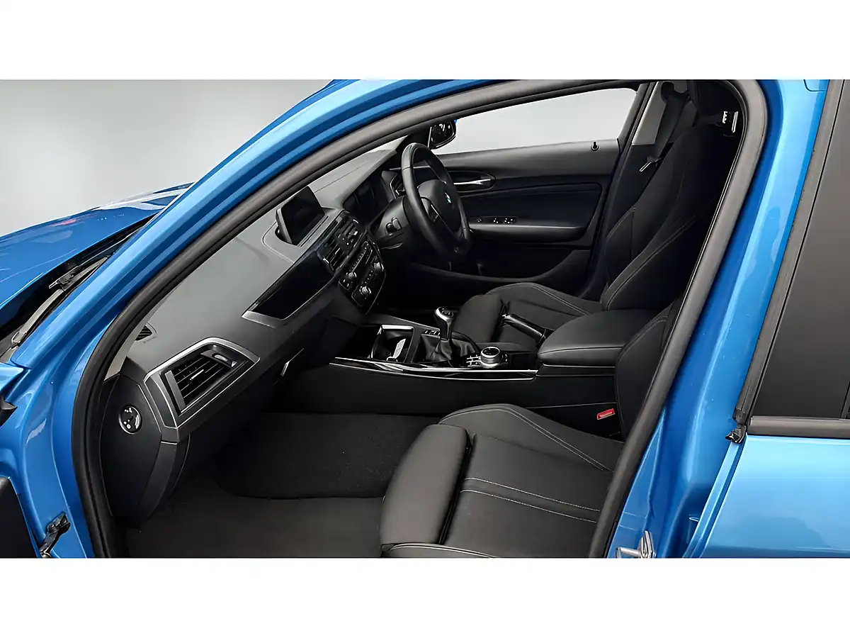 Used 2018 BMW 1 Series Sport Edition Blue - Interior and Exterior details 7