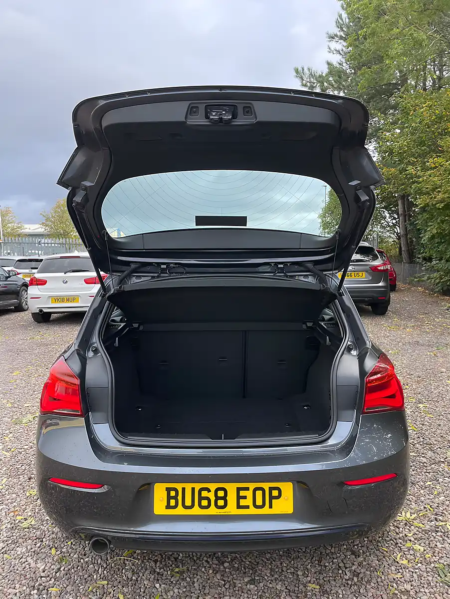 Used 2018 BMW 1 Series Sport Mineral Grey - Interior and Exterior details 10