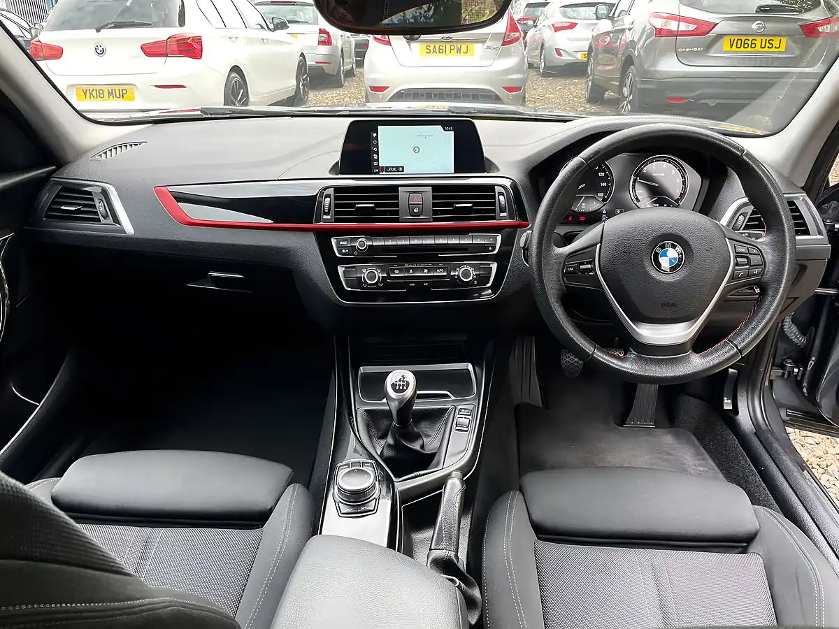 Used 2018 BMW 1 Series Sport Mineral Grey - Interior and Exterior details 12
