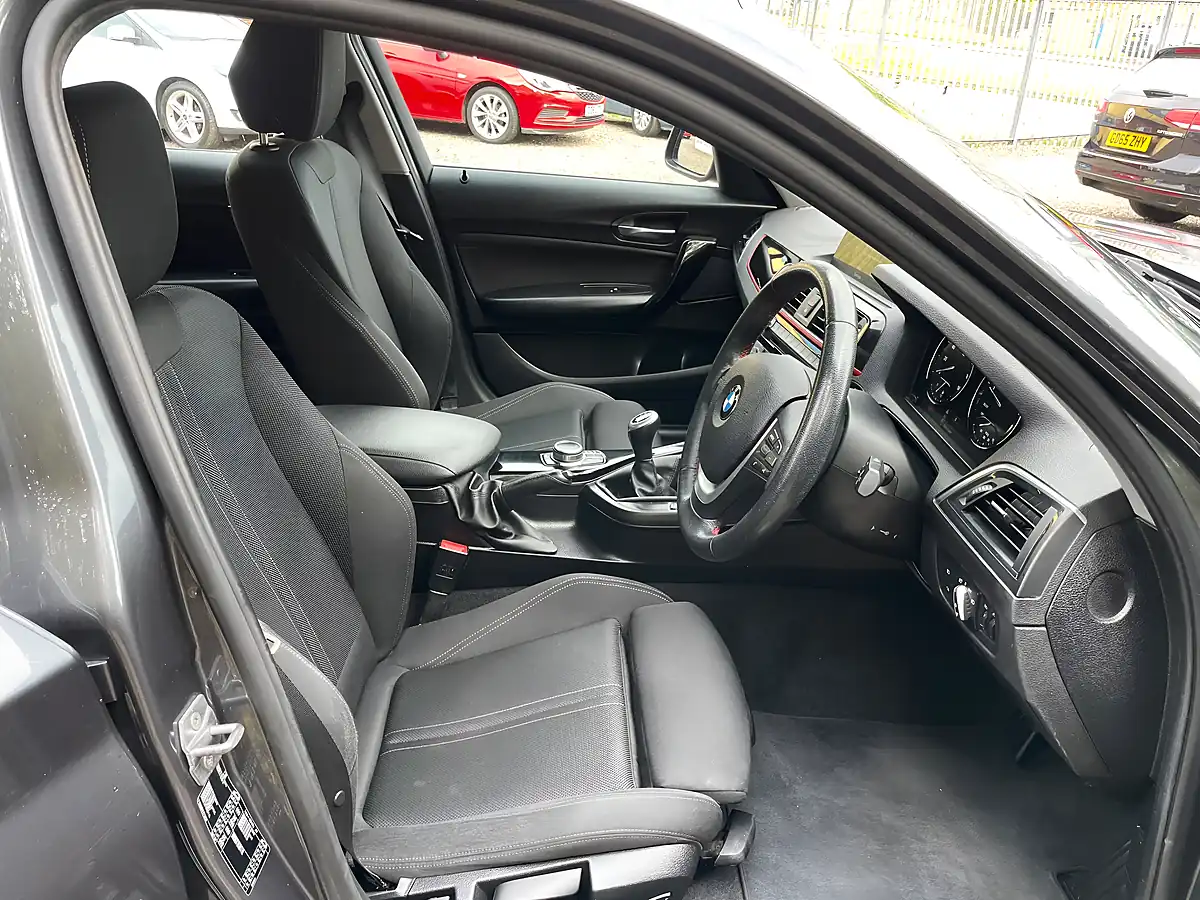 Used 2018 BMW 1 Series Sport Mineral Grey - Interior and Exterior details 14