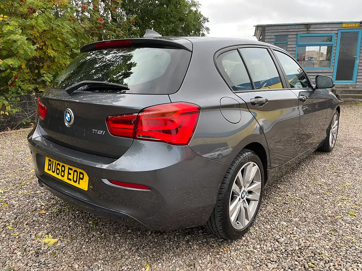 Used 2018 BMW 1 Series Sport Mineral Grey - Interior and Exterior details 3