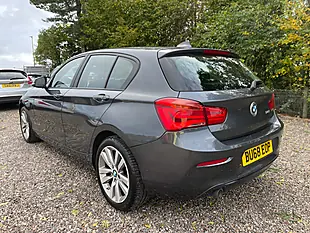 Used 2018 BMW 1 Series Sport Mineral Grey - Interior and Exterior details 4