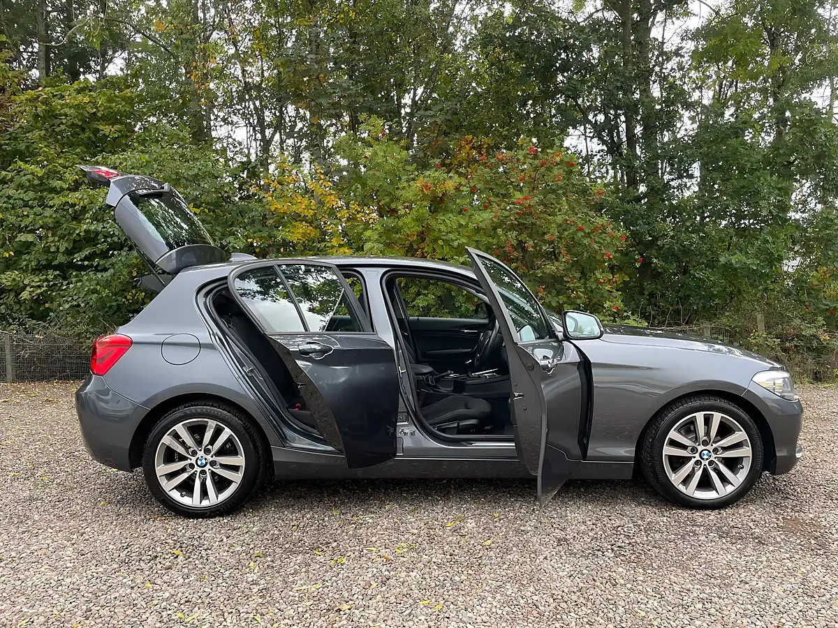 Used 2018 BMW 1 Series Sport Mineral Grey - Interior and Exterior details 7