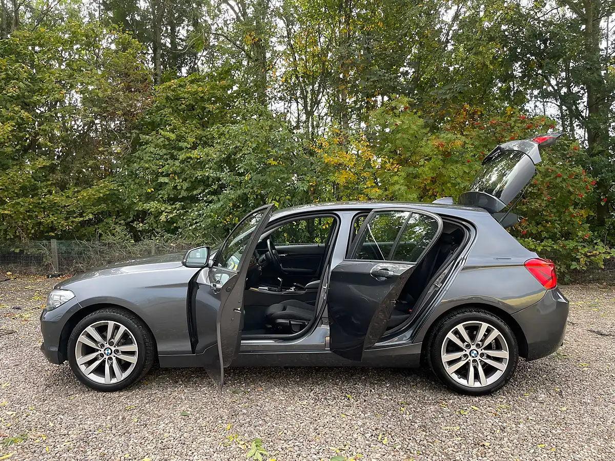 Used 2018 BMW 1 Series Sport Mineral Grey - Interior and Exterior details 8