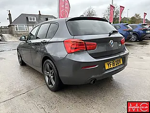 Used 2018 BMW 1 Series Sport Mineral Grey - Interior and Exterior details 10