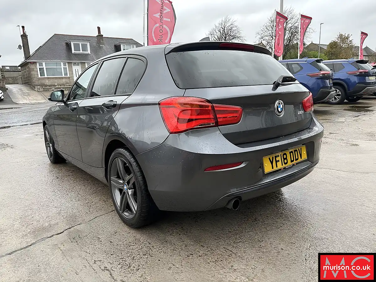 Used 2018 BMW 1 Series Sport Mineral Grey - Interior and Exterior details 10