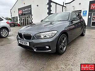 Used 2018 BMW 1 Series Sport Mineral Grey - Interior and Exterior details 3