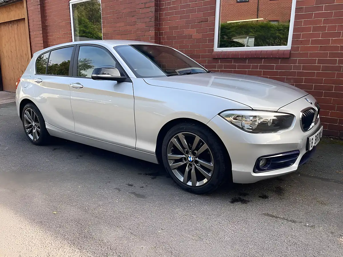 Used 2018 BMW 1 Series Sport Silver - Front View