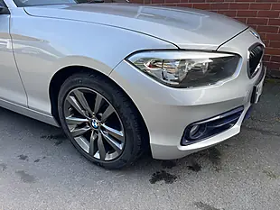Used 2018 BMW 1 Series Sport Silver - Interior and Exterior details 4