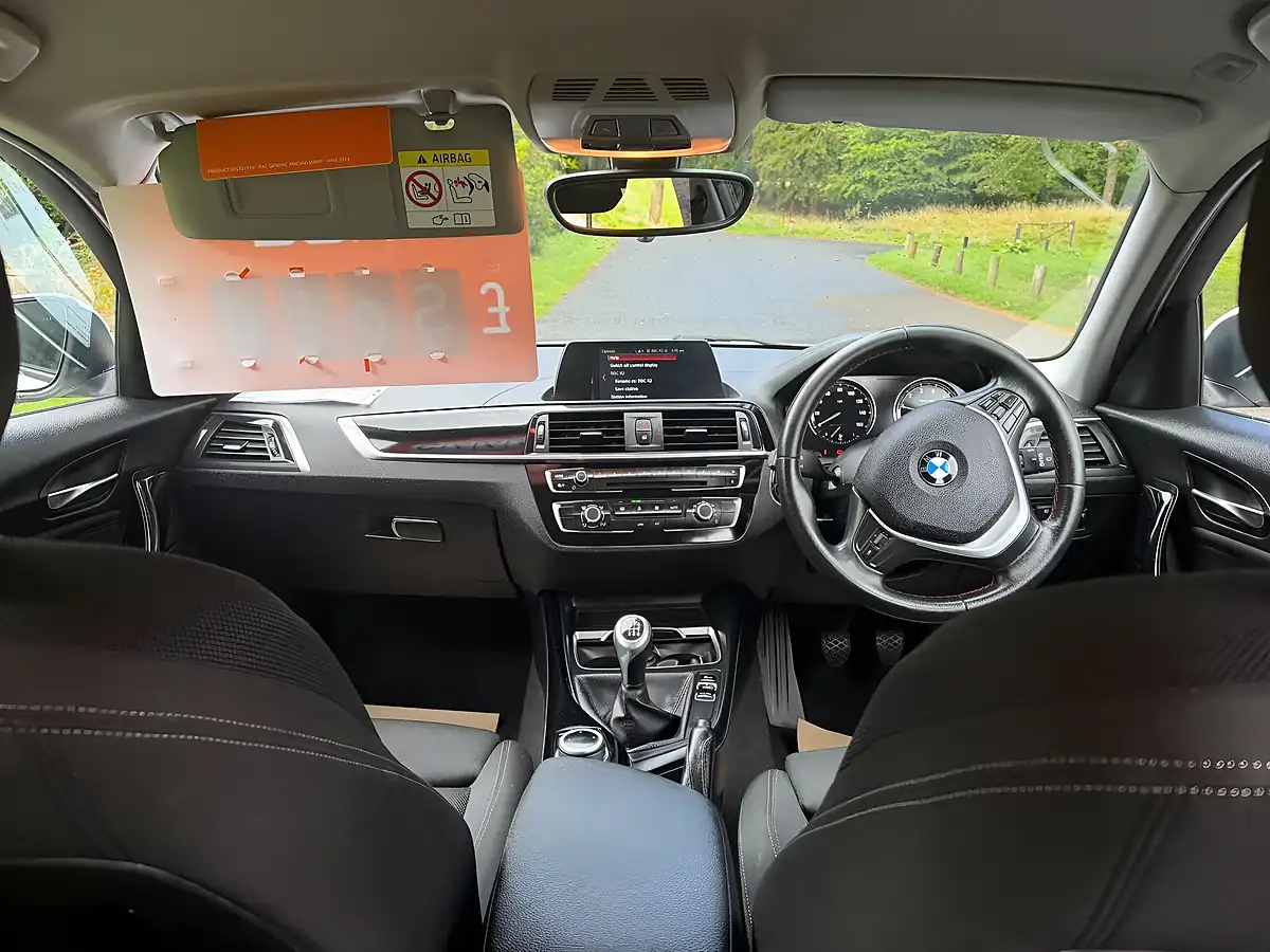 Used 2018 BMW 1 Series Sport White - Interior and Exterior details 12