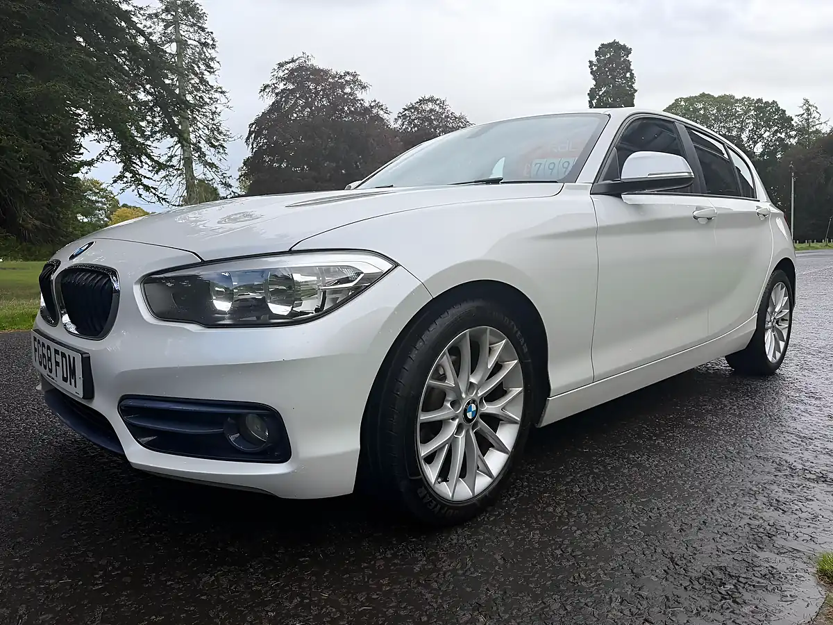 Used 2018 BMW 1 Series Sport White - Interior and Exterior details 2