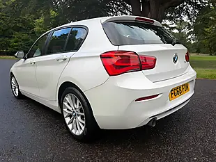 Used 2018 BMW 1 Series Sport White - Interior and Exterior details 4