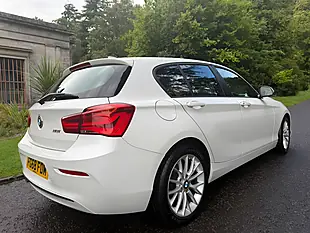 Used 2018 BMW 1 Series Sport White - Interior and Exterior details 6
