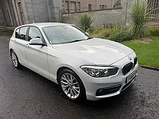 Used 2018 BMW 1 Series Sport White - Interior and Exterior details 9