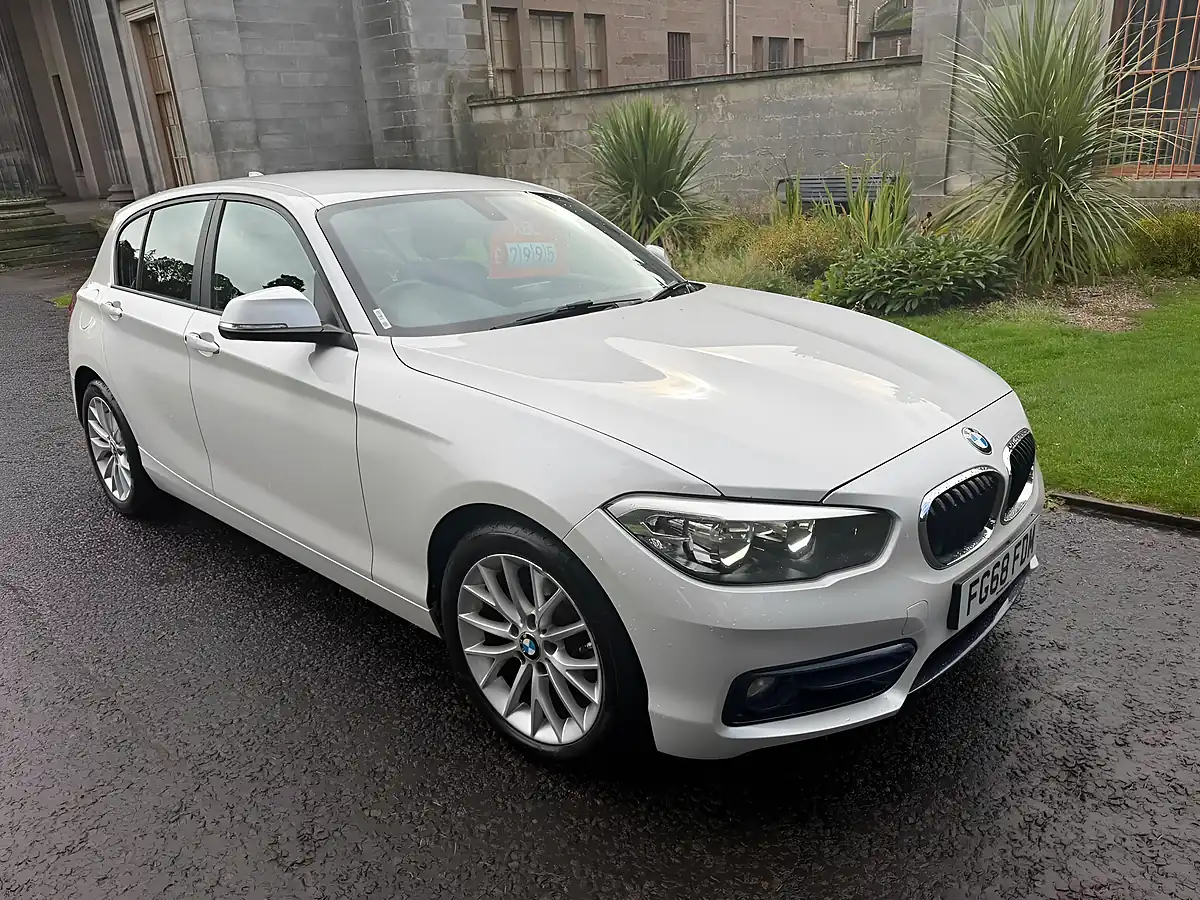 Used 2018 BMW 1 Series Sport White - Interior and Exterior details 9