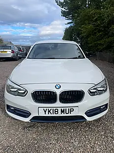 Used 2018 BMW 1 Series Sport White - Interior and Exterior details 7
