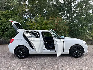 Used 2018 BMW 1 Series Sport White - Interior and Exterior details 9