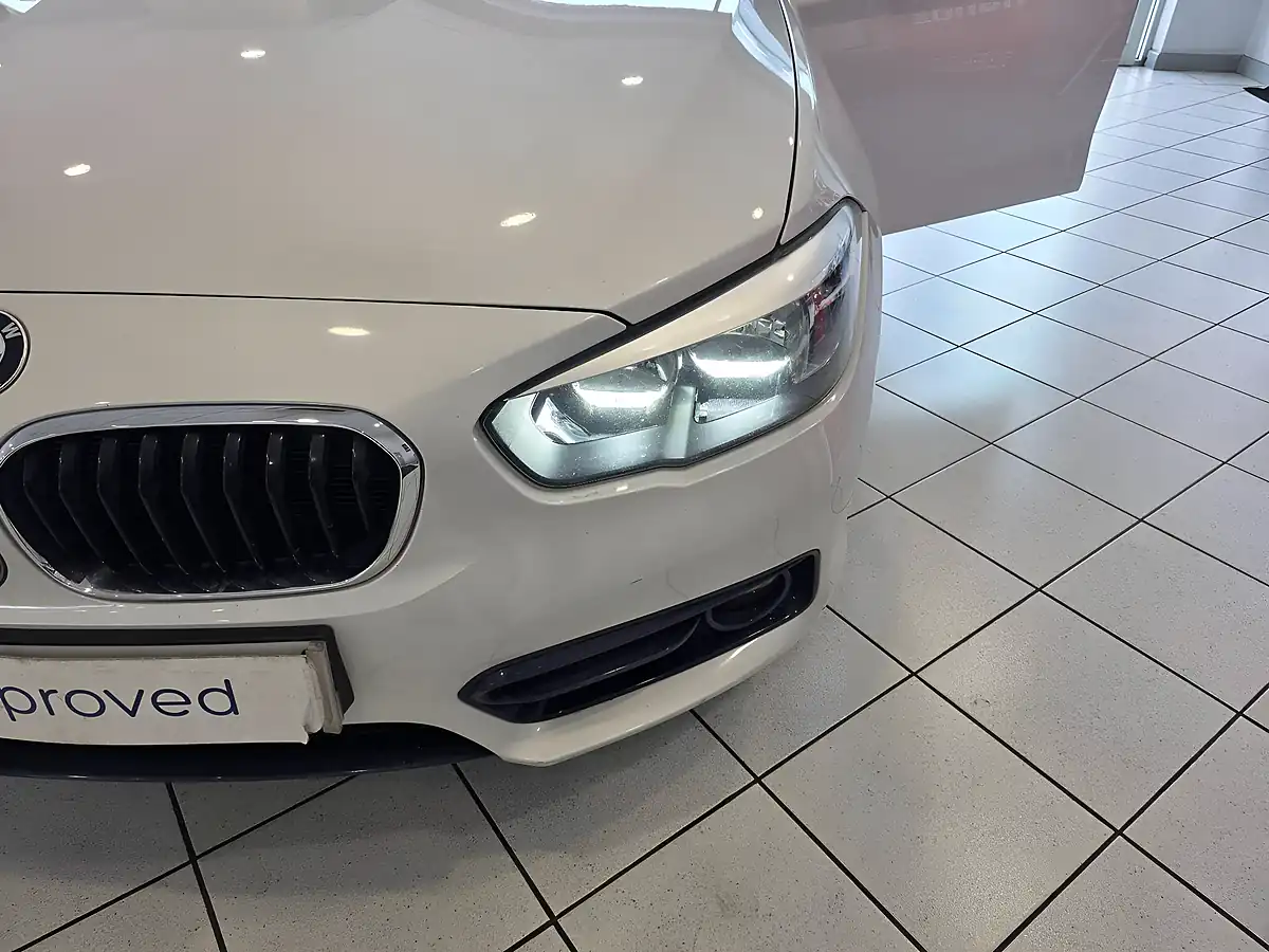 Used 2018 BMW 1 Series Sport White - Interior and Exterior details 18