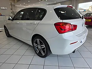 Used 2018 BMW 1 Series Sport White - Interior and Exterior details 4