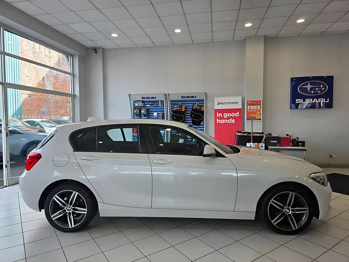 Used 2018 BMW 1 Series Sport White - Interior and Exterior details 8