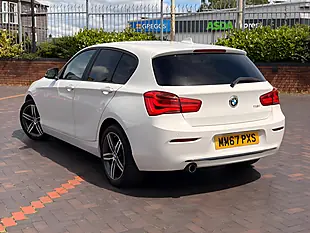 Used 2018 BMW 1 Series Sport White - Interior and Exterior details 10