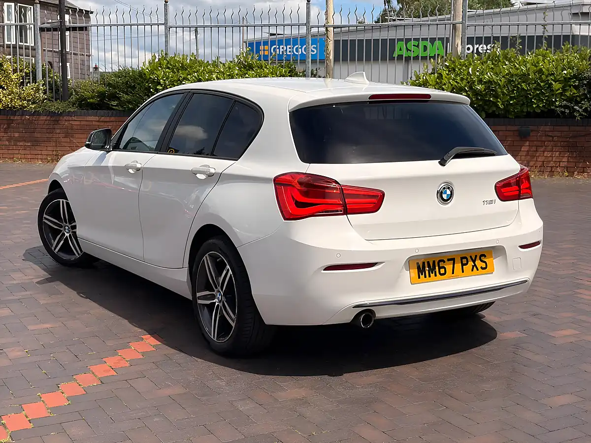 Used 2018 BMW 1 Series Sport White - Interior and Exterior details 10
