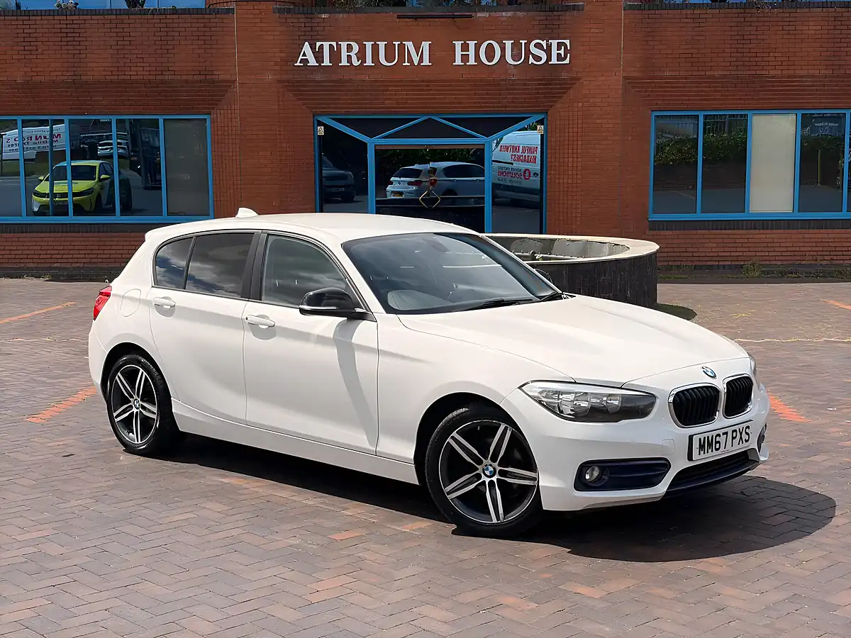 Used 2018 BMW 1 Series Sport White - Interior and Exterior details 3