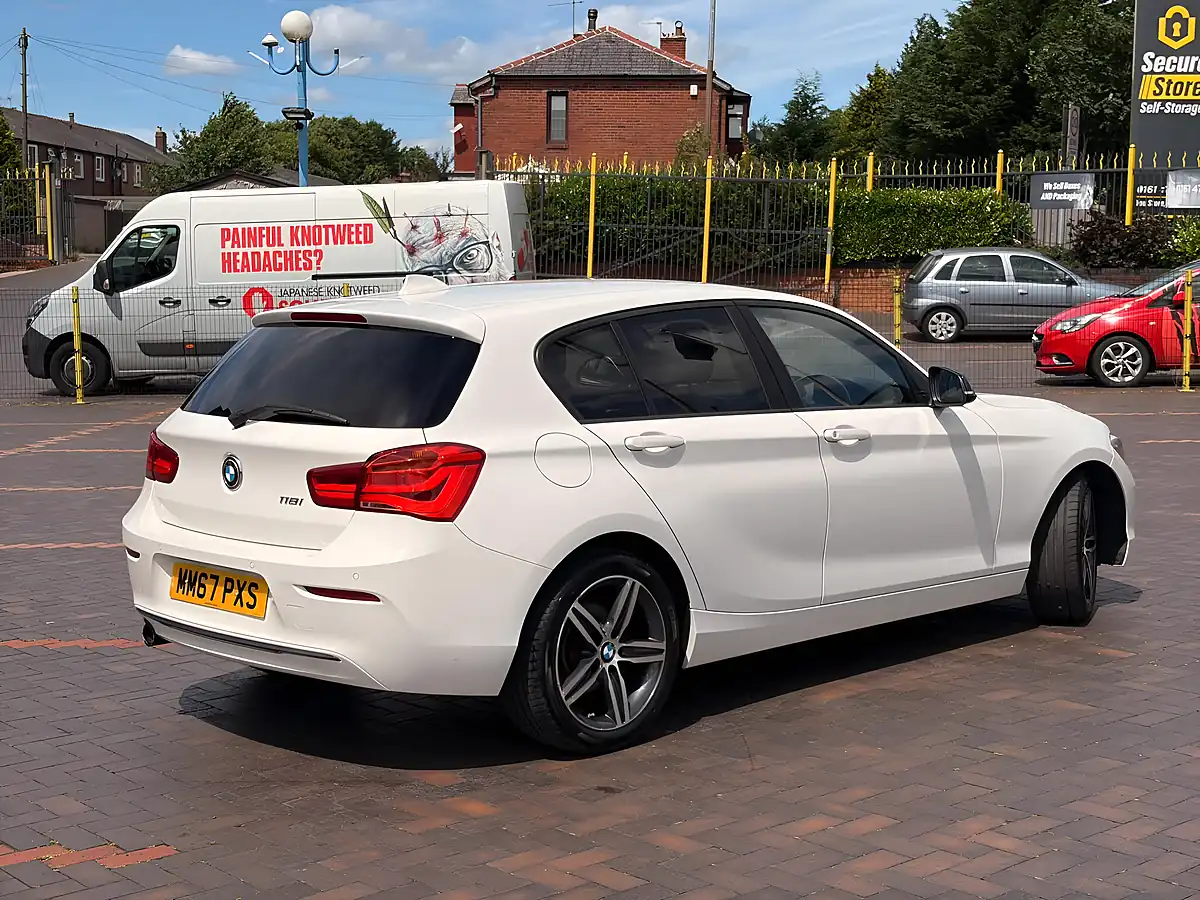 Used 2018 BMW 1 Series Sport White - Interior and Exterior details 4