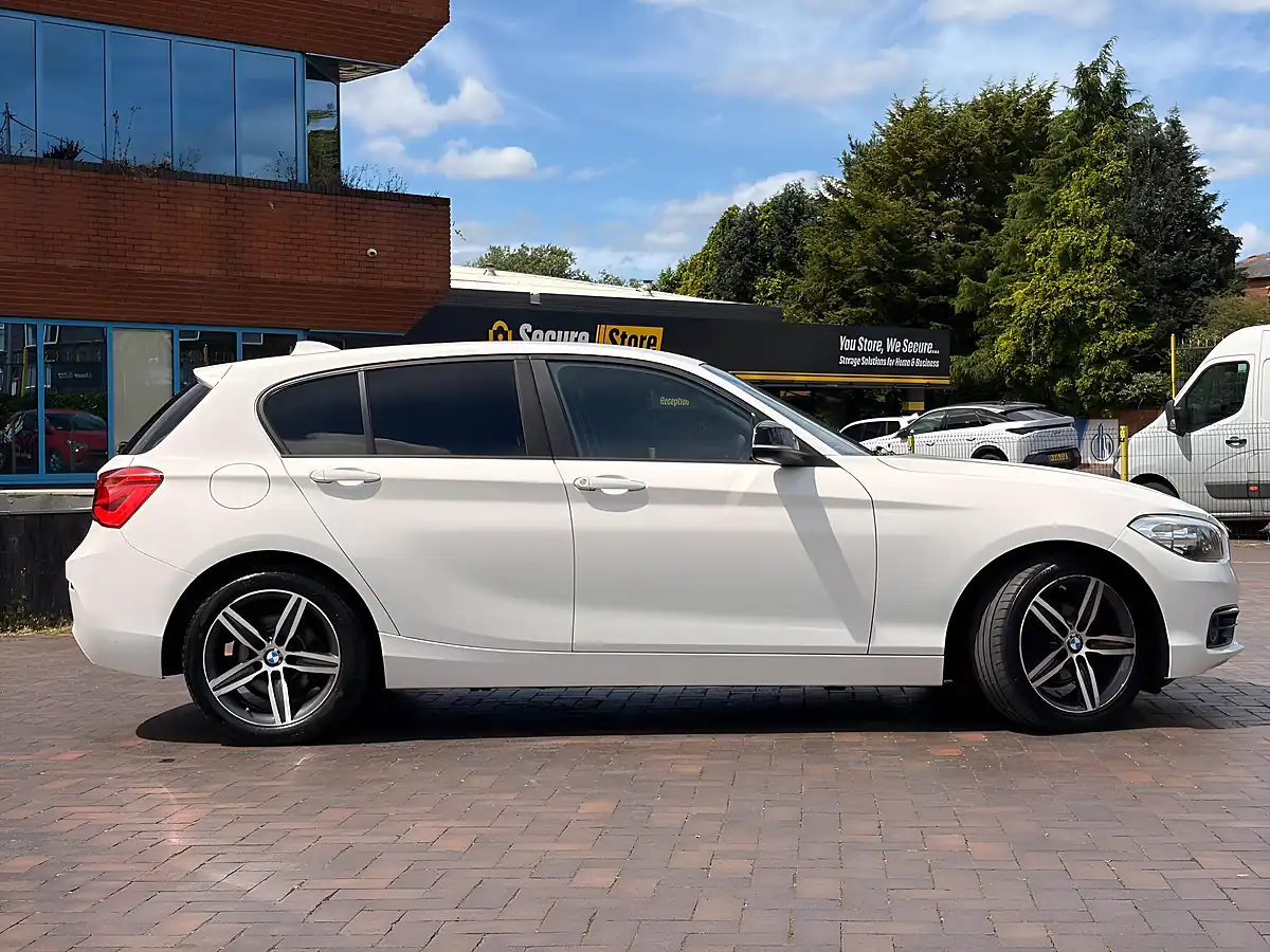 Used 2018 BMW 1 Series Sport White - Interior and Exterior details 5