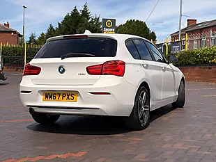Used 2018 BMW 1 Series Sport White - Interior and Exterior details 7