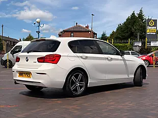 Used 2018 BMW 1 Series Sport White - Interior and Exterior details 9