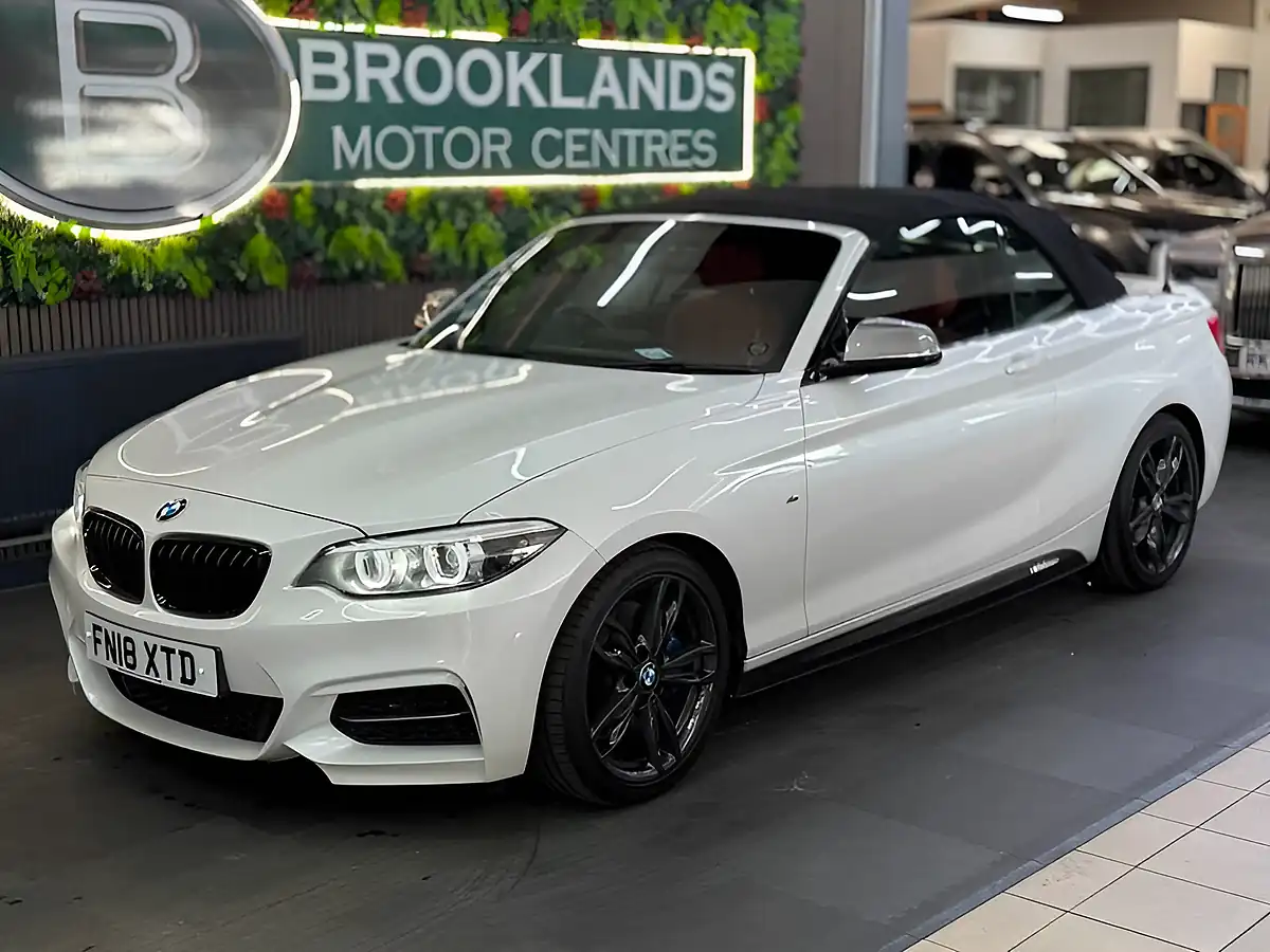 Used 2018 BMW 2 Series 9X Services, Sat Nav, Leather, Heated Seats & Heated Steering Wheel White - Interior and Exterior details 5