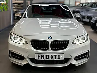 Used 2018 BMW 2 Series 9X Services, Sat Nav, Leather, Heated Seats & Heated Steering Wheel White - Interior and Exterior details 6